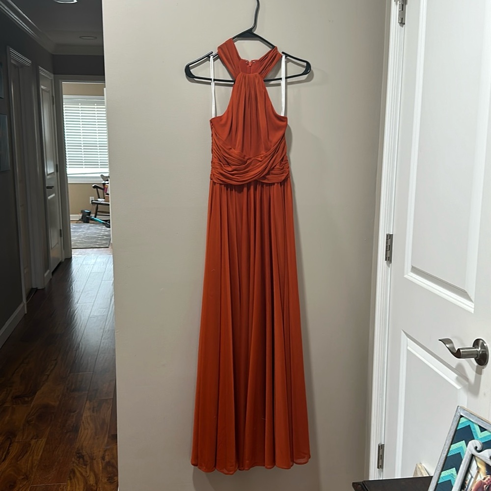 Size 0 David’s bridal sienna bridesmaid dress